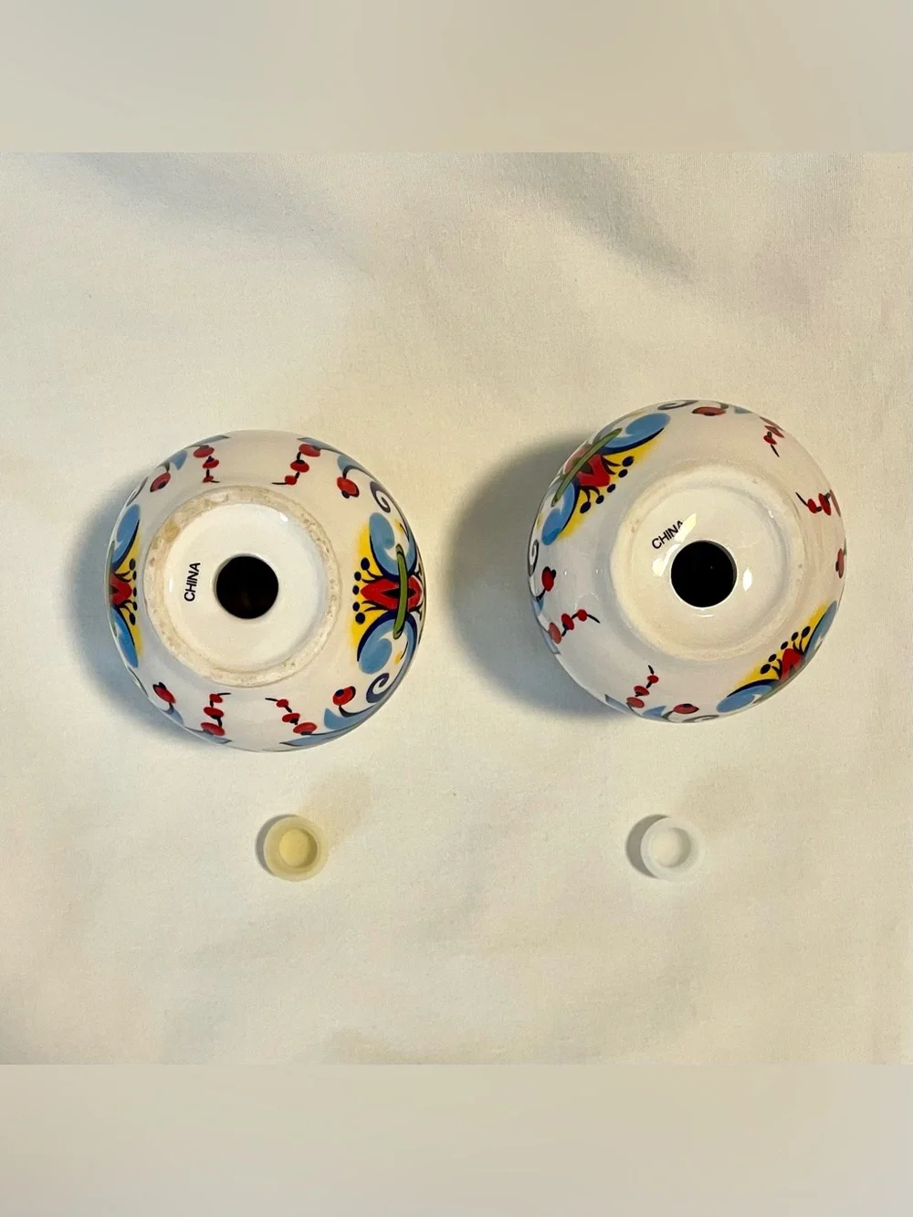 Tabletops Unlimited San Marino Italian Salt & Pepper Shaker Set - Multicolored